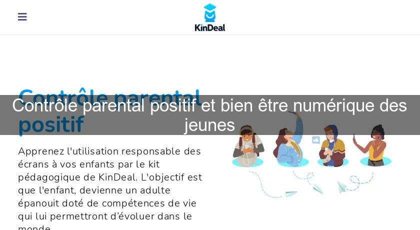 Contrôle parental positif et bien être numérique des jeunes