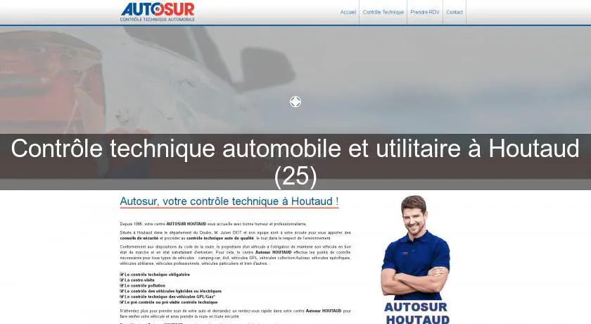 Contrôle technique automobile et utilitaire à Houtaud (25)