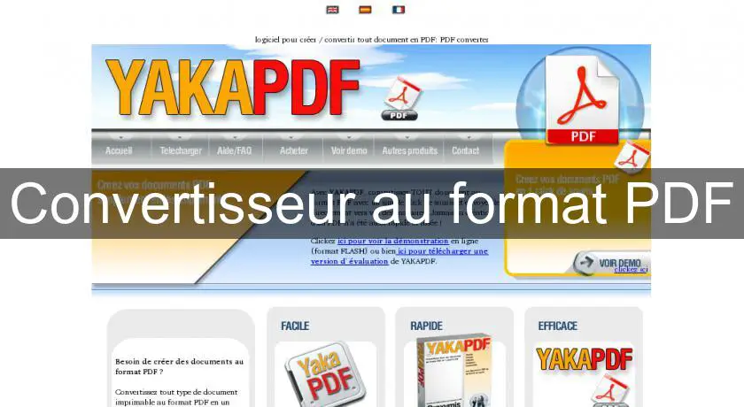 Convertisseur au format PDF