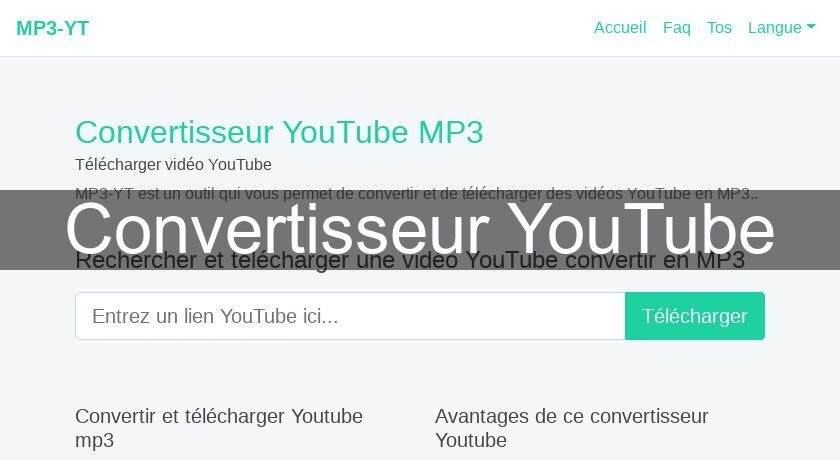 Convertisseur YouTube