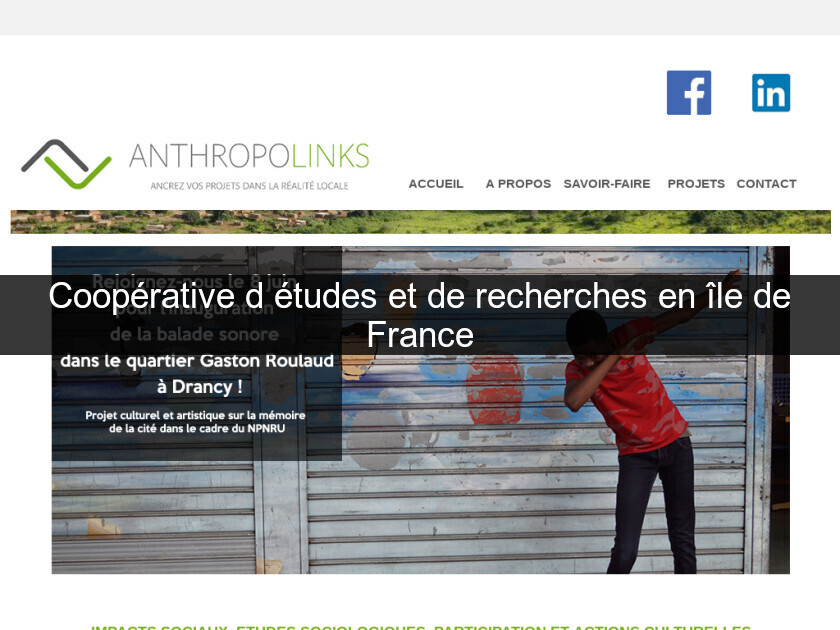 Coopérative d'études et de recherches en île de France Coopérative d'études et de recherches en île de France