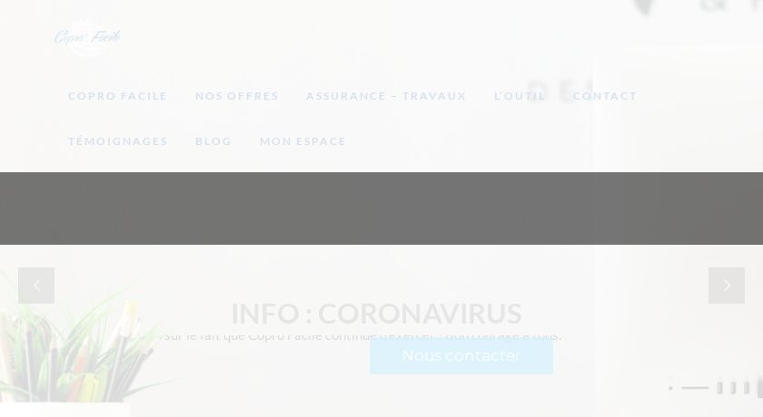 Copro Facile, syndic de copropriété en ligne Copro Facile, syndic de copropriété en ligne