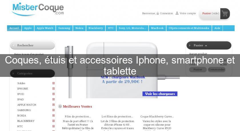 Coques, étuis et accessoires Iphone, smartphone et tablette