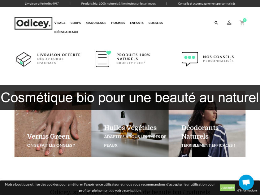 Cosmétique bio pour une beauté au naturel Cosmétique bio pour une beauté au naturel