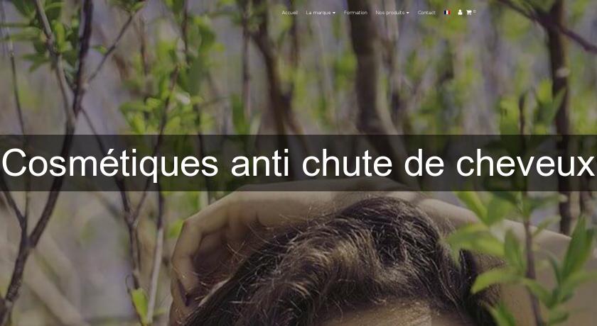 Cosmétiques anti chute de cheveux Cosmétiques anti chute de cheveux