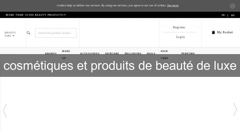 cosmétiques et produits de beauté de luxe