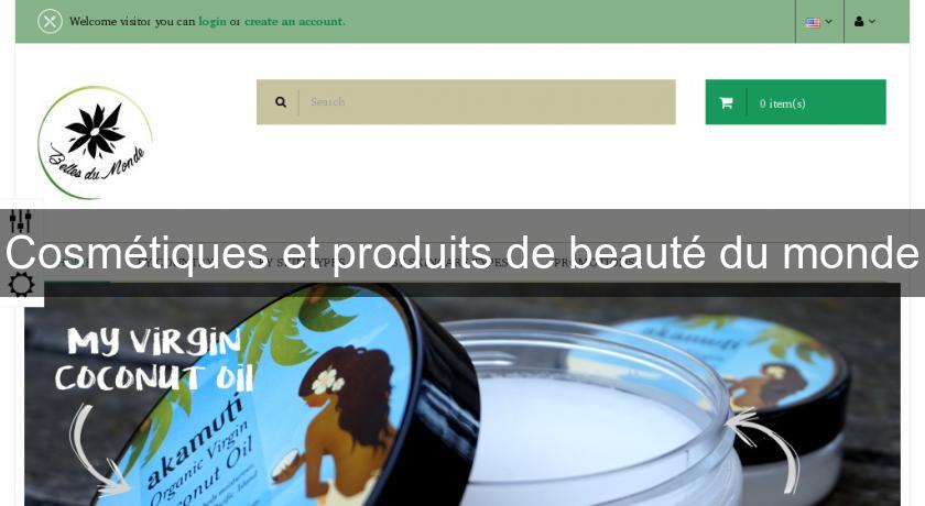 Cosmétiques et produits de beauté du monde Cosmétiques et produits de beauté du monde