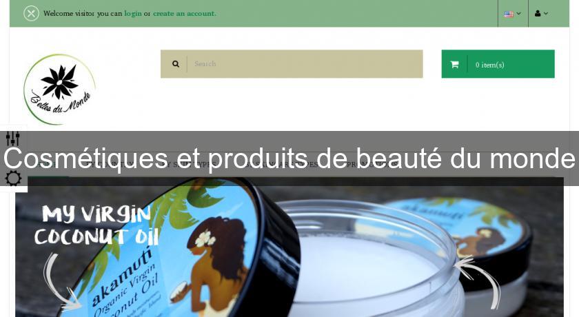 Cosmétiques et produits de beauté du monde