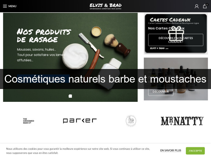 Cosmétiques naturels barbe et moustaches