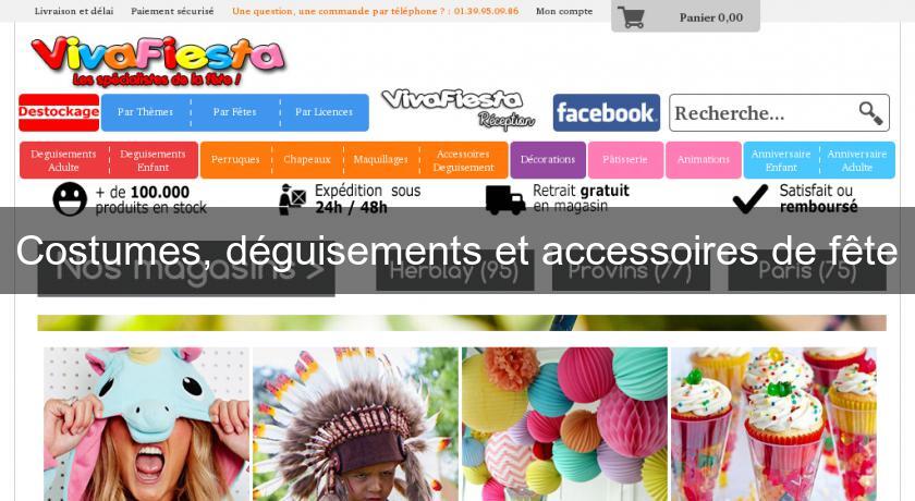 Costumes, déguisements et accessoires de fête Costumes, déguisements et accessoires de fête