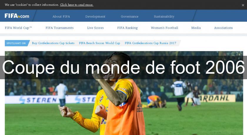 Coupe du monde de foot 2006 Coupe du monde de foot 2006