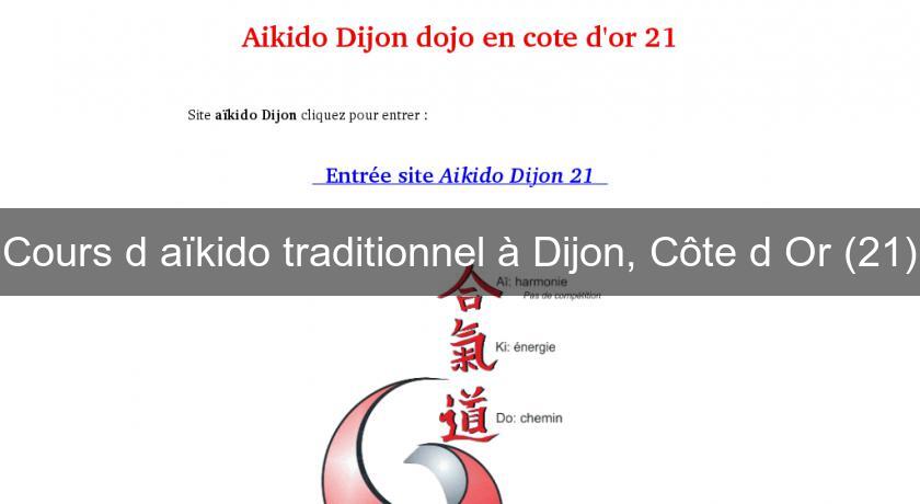 Cours d'aïkido traditionnel à Dijon, Côte d'Or (21)