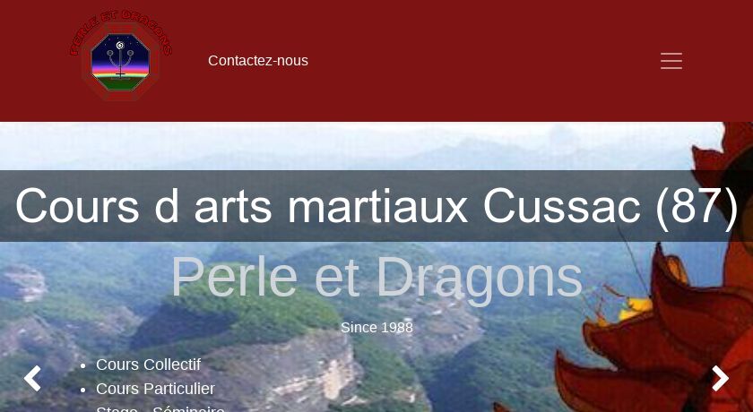 Cours d'arts martiaux Cussac (87)