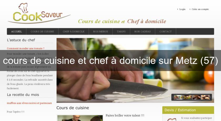 cours de cuisine et chef à domicile sur Metz (57)