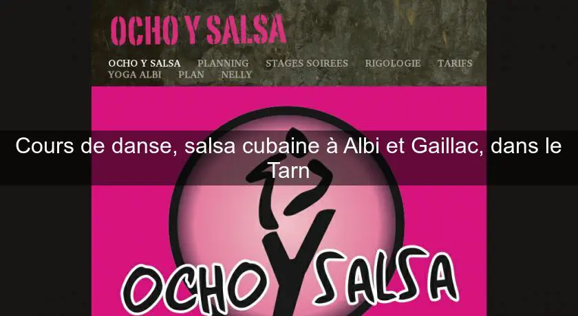 Cours de danse, salsa cubaine à Albi et Gaillac, dans le Tarn