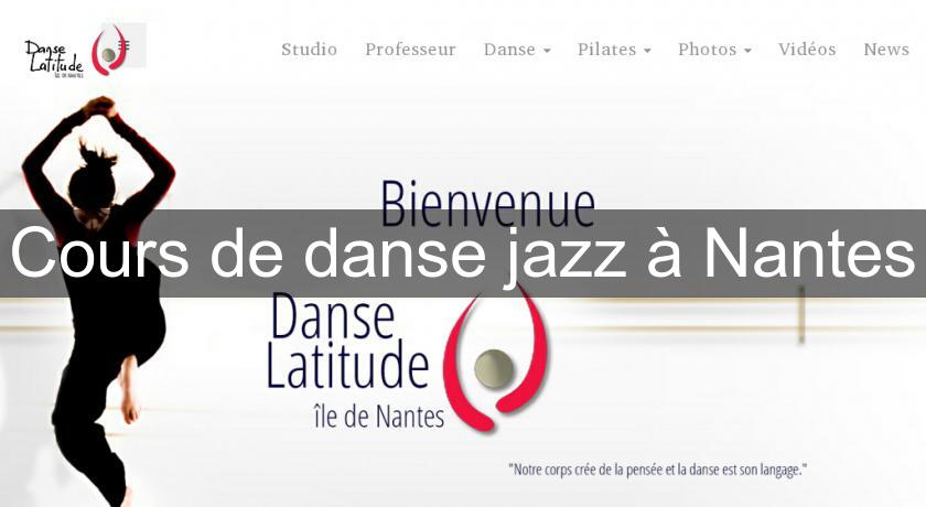 Cours de danse jazz à Nantes