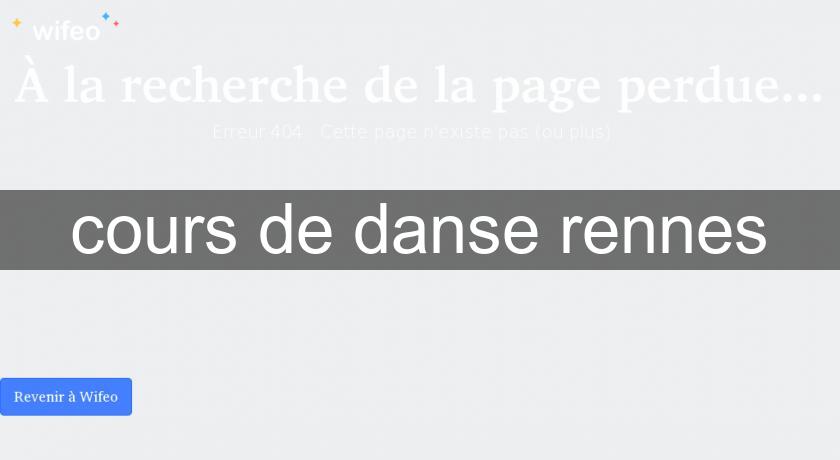 cours de danse rennes cours de danse rennes