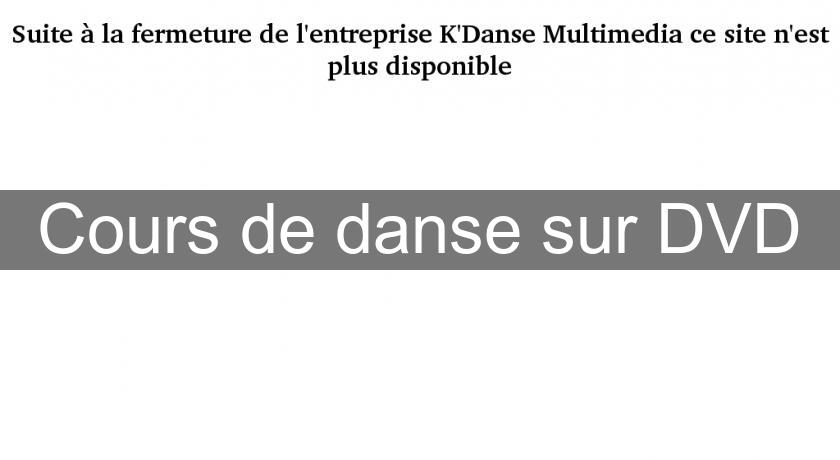 Cours de danse sur DVD