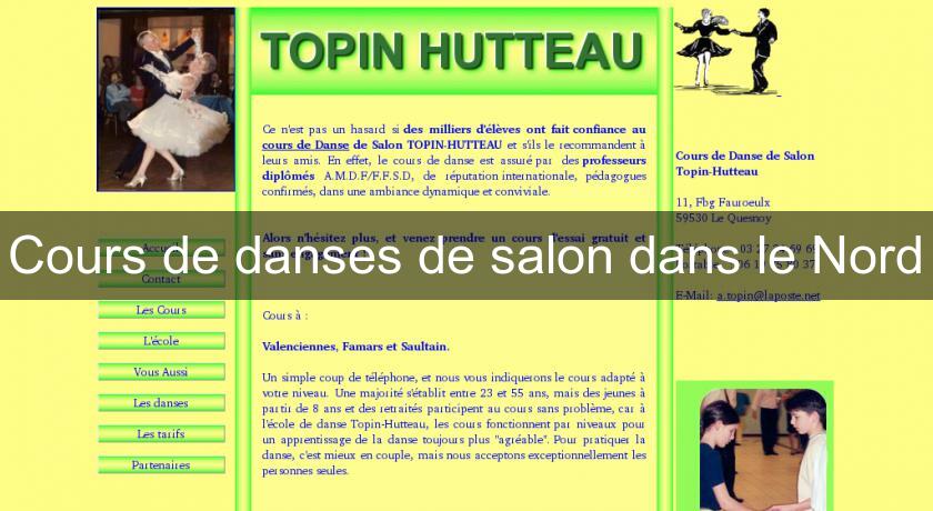 Cours de danses de salon dans le Nord