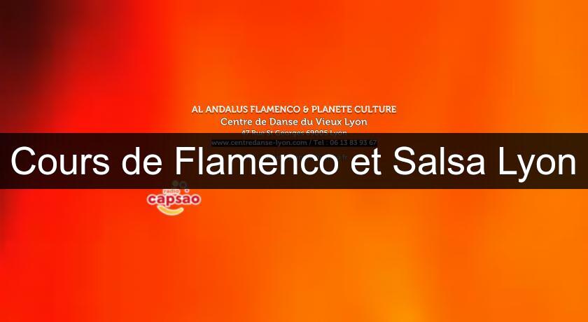 Cours de Flamenco et Salsa Lyon