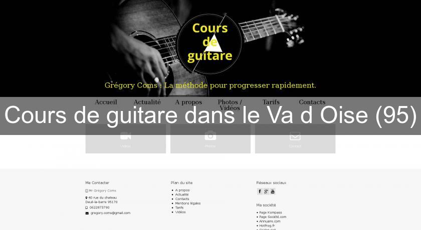 Cours de guitare dans le Va d'Oise (95)