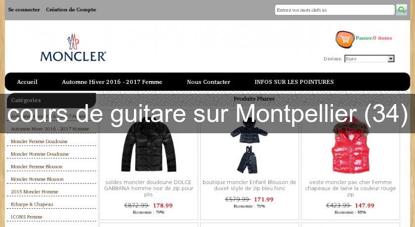 cours de guitare sur Montpellier (34)