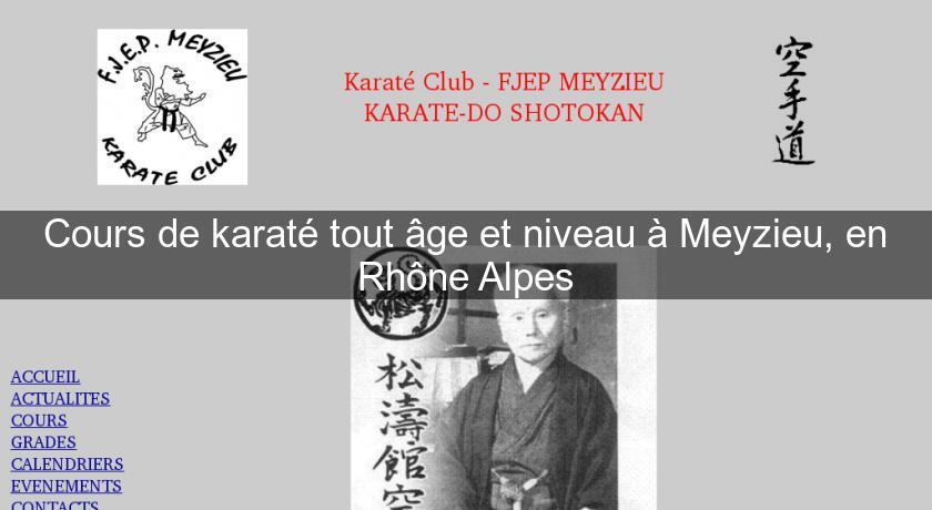 Cours de karaté tout âge et niveau à Meyzieu, en Rhône Alpes Cours de karaté tout âge et niveau à Meyzieu, en Rhône Alpes