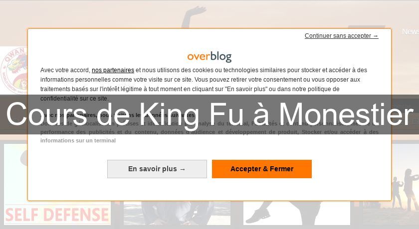 Cours de King Fu à Monestier