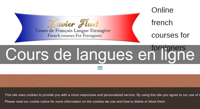 Cours de langues en ligne Cours de langues en ligne