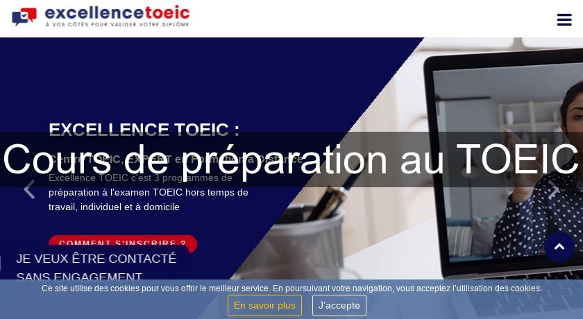 Cours de préparation au TOEIC Cours de préparation au TOEIC