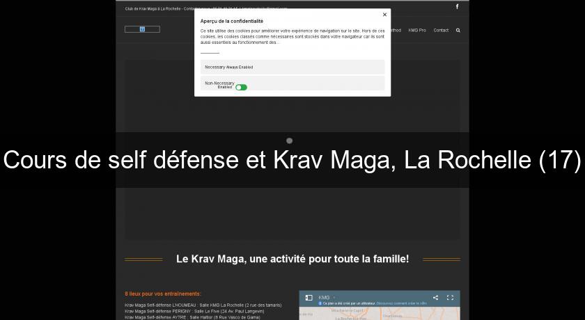 Cours de self défense et Krav Maga, La Rochelle (17)