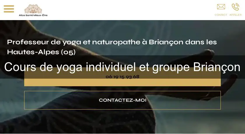 Cours de yoga individuel et groupe Briançon