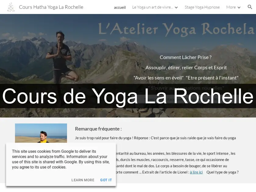 Cours de Yoga La Rochelle
