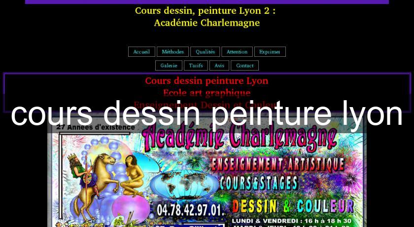 cours dessin peinture lyon cours dessin peinture lyon