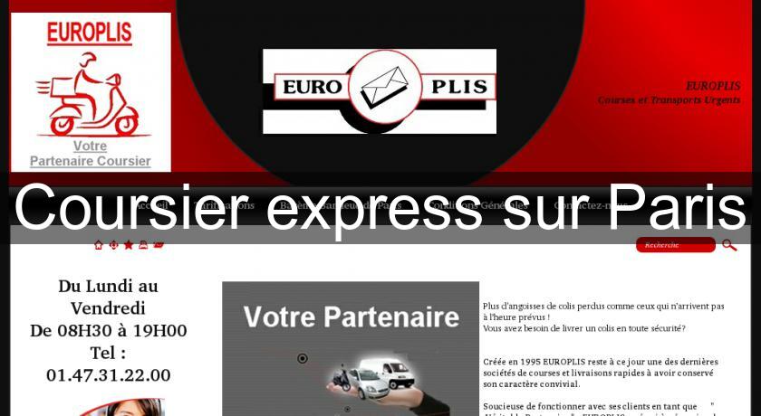 Coursier express sur Paris Coursier express sur Paris