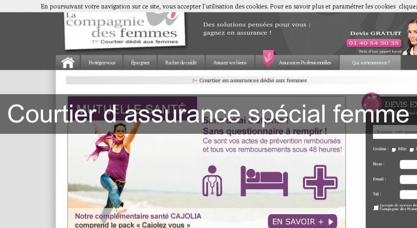 Courtier d'assurance spécial femme Courtier d'assurance spécial femme