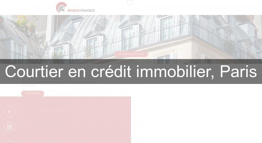 Courtier en crédit immobilier, Paris