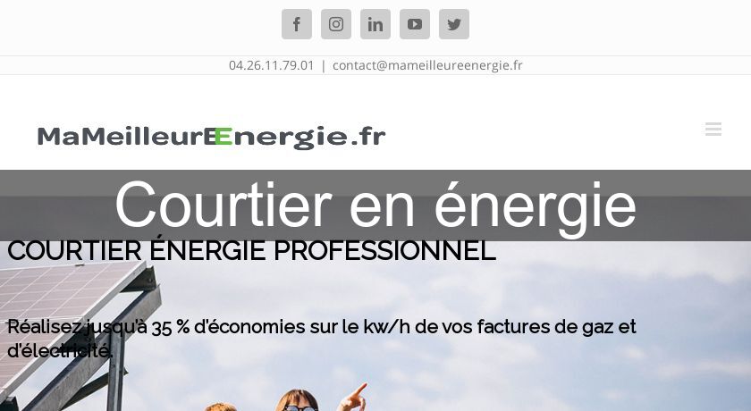 Courtier en énergie Courtier en énergie