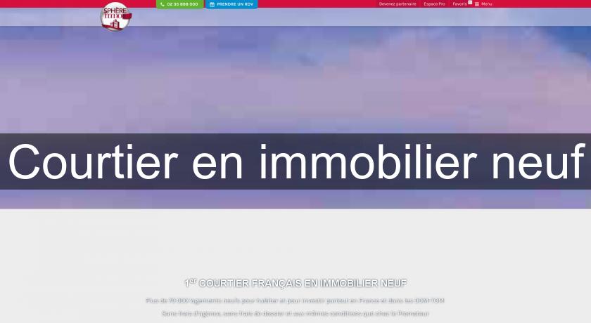 Courtier en immobilier neuf Courtier en immobilier neuf
