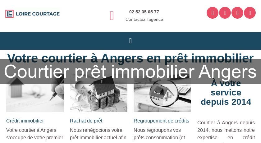 Courtier prêt immobilier Angers