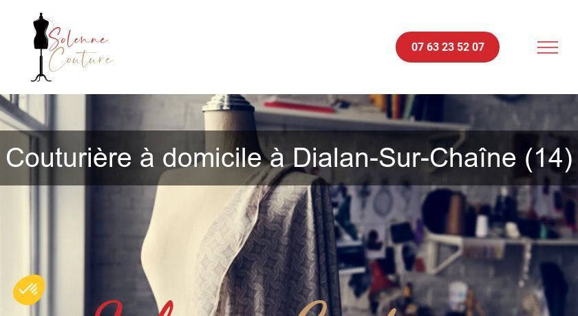 Couturière à domicile à Dialan-Sur-Chaîne (14)