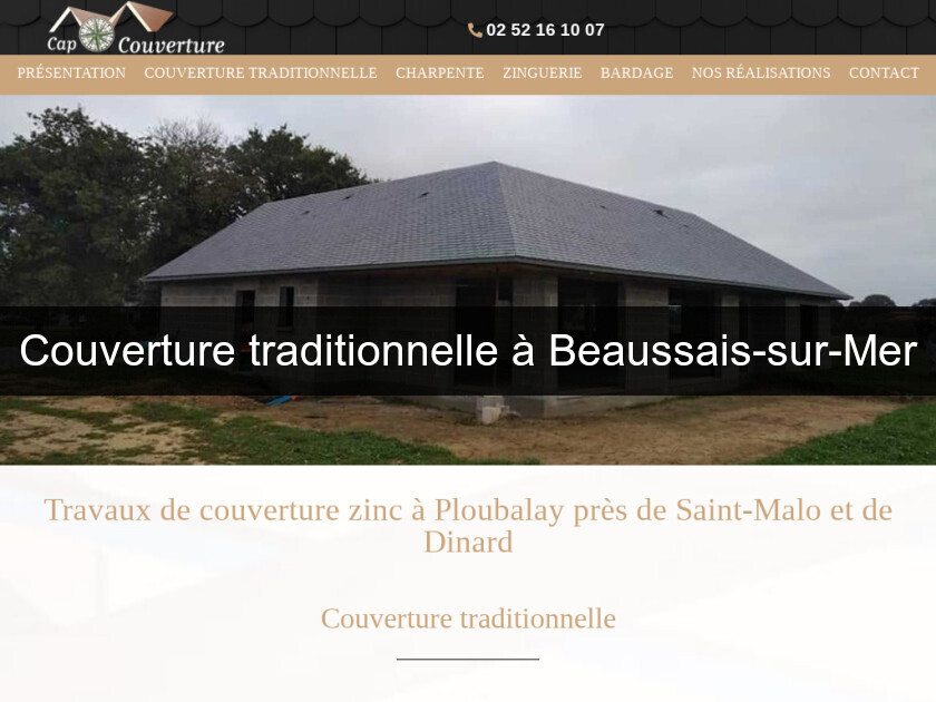 Couverture traditionnelle à Beaussais-sur-Mer Couverture traditionnelle à Beaussais-sur-Mer