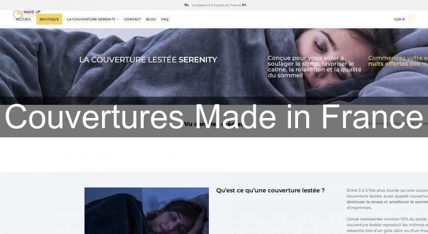 Couvertures Made in France