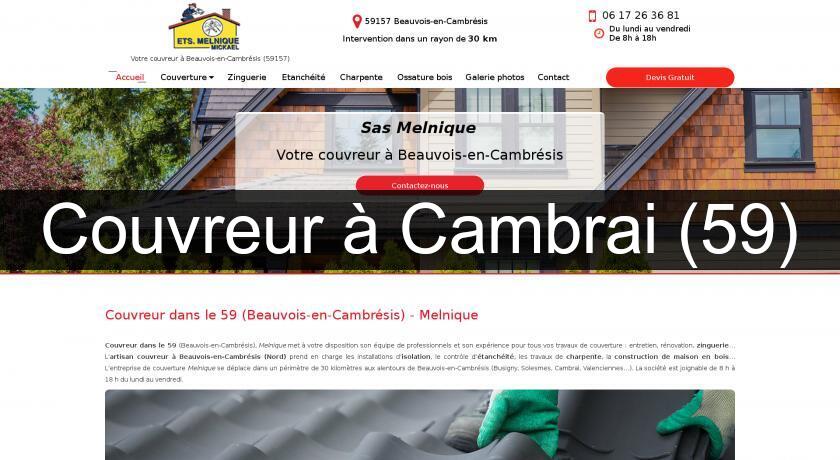 Couvreur à Cambrai (59) Couvreur à Cambrai (59)