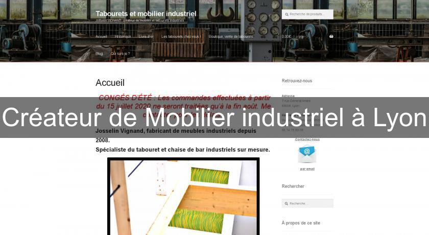 Créateur de Mobilier industriel à Lyon Créateur de Mobilier industriel à Lyon