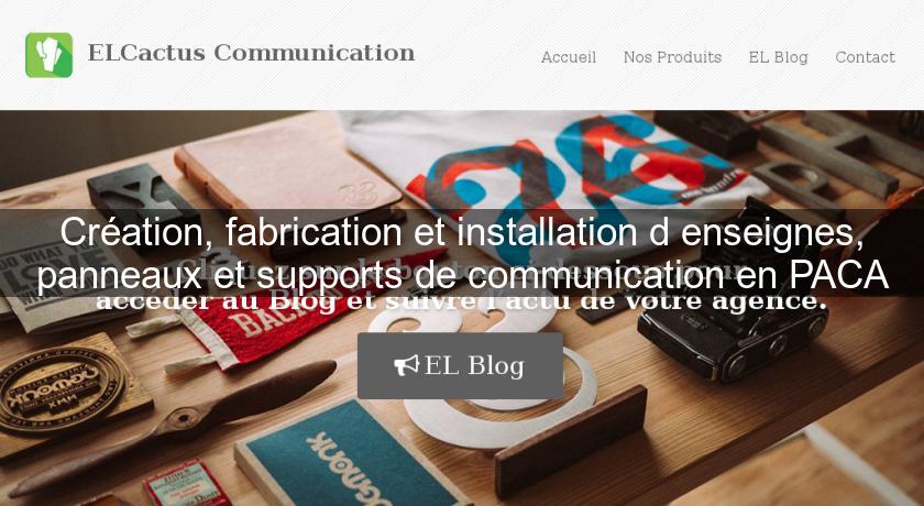 Création, fabrication et installation d'enseignes, panneaux et supports de communication en PACA