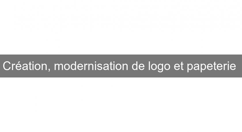 Création, modernisation de logo et papeterie Création, modernisation de logo et papeterie