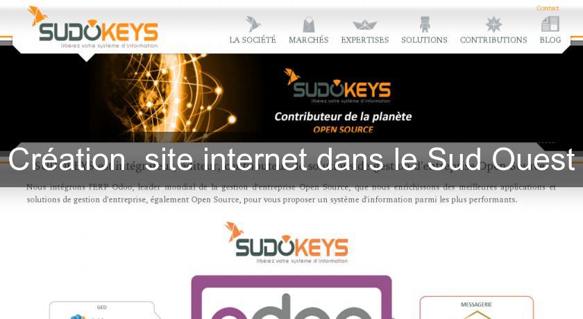 Création  site internet dans le Sud Ouest