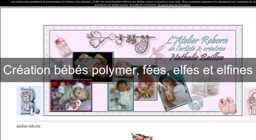 Création bébés polymer, fées, elfes et elfines Création bébés polymer, fées, elfes et elfines