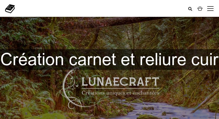 Création carnet et reliure cuir